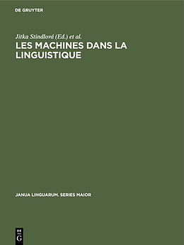E-Book (pdf) Les machines dans la linguistique von 