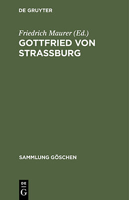 E-Book (pdf) Gottfried von Strassburg von 