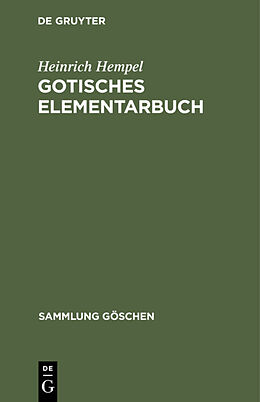 E-Book (pdf) Gotisches Elementarbuch von 