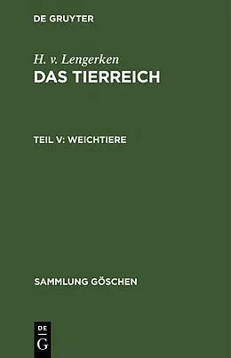 PDF Weichtiere von H. V. Lengerken