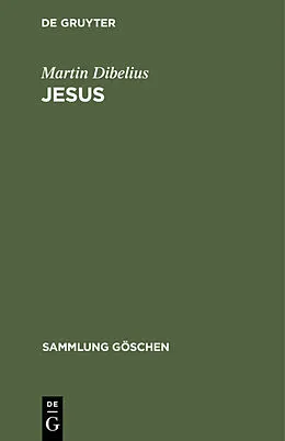 PDF Jesus von Martin Dibelius
