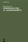 E-Book (pdf) Minnesang des 13. Jahrhunderts von 