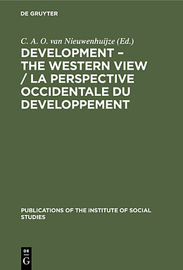 eBook (pdf) Development - The Western View / La Perspective Occidentale du Developpement de 