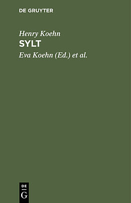 E-Book (pdf) Sylt von Henry Koehn