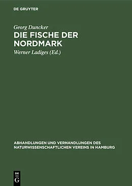 E-Book (pdf) Die Fische der Nordmark von Georg Duncker