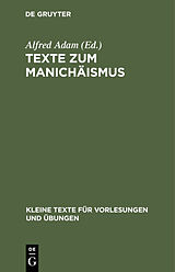 E-Book (pdf) Texte zum Manichäismus von 