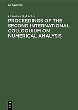 E-Book (pdf) Proceedings of the Second International Colloquium on Numerical Analysis von 