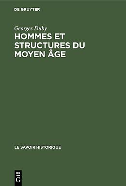 eBook (pdf) Hommes et structures du moyen âge de Georges Duby