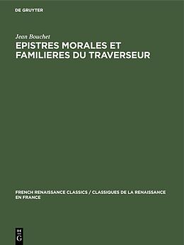 eBook (pdf) Epistres morales et familieres du traverseur de Jean Bouchet