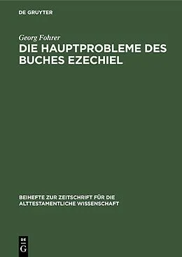 E-Book (pdf) Die Hauptprobleme des Buches Ezechiel von Georg Fohrer