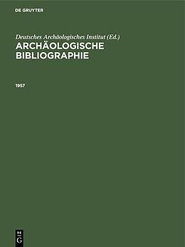 E-Book (pdf) Archäologische Bibliographie / 1957 von 