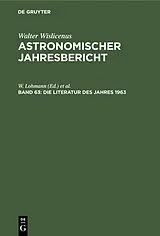PDF Die Literatur des Jahres 1963 von 