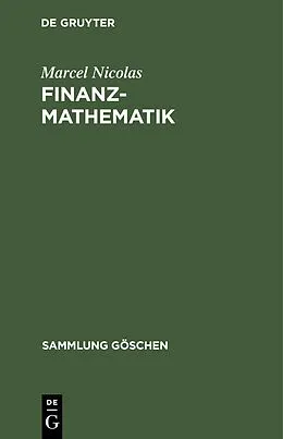 E-Book (pdf) Finanzmathematik von Marcel Nicolas