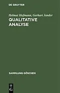 E-Book (pdf) Qualitative Analyse von Helmut Hofmann, Gerhart Jander