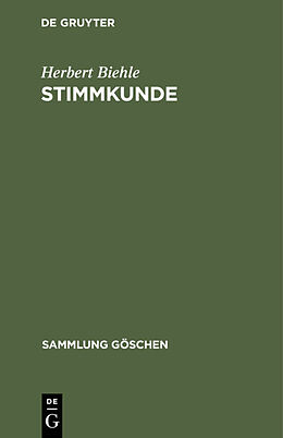 E-Book (pdf) Stimmkunde von Herbert Biehle