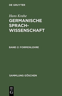 E-Book (pdf) Hans Krahe: Germanische Sprachwissenschaft / Formenlehre von Hans Krahe