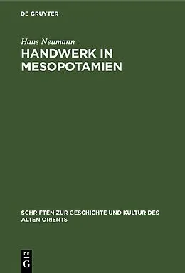 E-Book (pdf) Handwerk in Mesopotamien von Hans Neumann