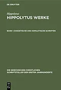 E-Book (pdf) Exegetische und homiletische Schriften von Hippolytus