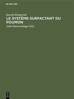 PDF Le système surfactant du poumon von Konrad Morgenroth