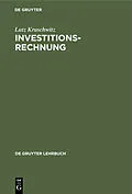 E-Book (pdf) Investitionsrechnung von Lutz Kruschwitz
