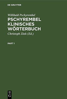 Fester Einband Pschyrembel Klinisches Wörterbuch von Willibald Pschyrembel