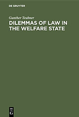 eBook (pdf) Dilemmas of Law in the Welfare State de Gunther Teubner