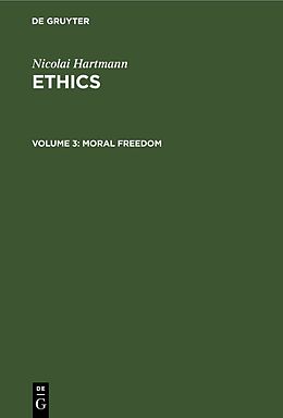 eBook (pdf) Moral Freedom de Nicolai Hartmann