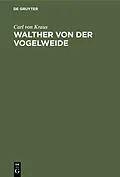 E-Book (pdf) Walther von der Vogelweide von Carl von Kraus