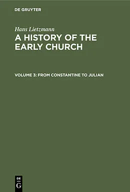 E-Book (pdf) From Constantine to Julian von Hans Lietzmann