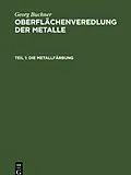 E-Book (pdf) Die Metallfärbung von Georg Buchner