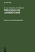 E-Book (pdf) Juli bis December 1887 von H. Treitschke, H. Delbrück