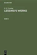 E-Book (pdf) Lessings Werke. Band 3 von G. E. Lessing