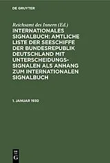 E-Book (pdf) 1. Januar 1930 von 