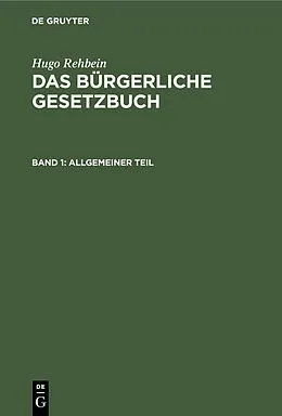 E-Book (pdf) Allgemeiner Teil von H. Rehbein