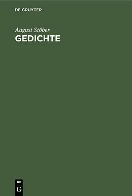 E-Book (pdf) Gedichte von August Stöber