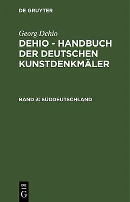 E-Book (pdf) Süddeutschland von Georg Dehio