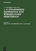 E-Book (pdf) Sachenrecht, Teil 2: §§ 10181296 von Karl Kober