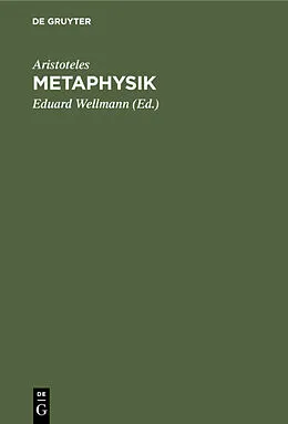E-Book (pdf) Metaphysik von Aristoteles