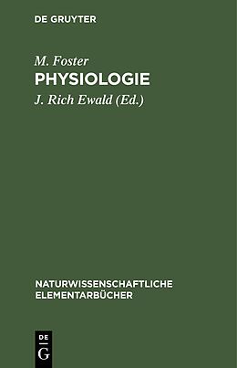 E-Book (pdf) Physiologie von M. Foster