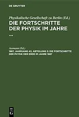 E-Book (pdf) Die Fortschritte der Physik der Erde im Jahre 1887 von 