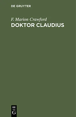 E-Book (pdf) Doktor Claudius von F. Marion Crawford