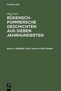 E-Book (pdf) Innerer Zwist und blutige Fehden von Otto Fock