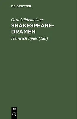 E-Book (pdf) Shakespearedramen von Otto Gildemeister