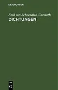 E-Book (pdf) Dichtungen von Emil von Schoenaich-Carolath
