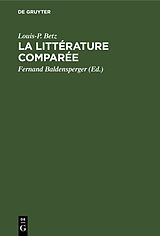 eBook (pdf) La littérature comparée de Louis-P. Betz