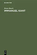 E-Book (pdf) Immanuel Kant von Bruno Bauch