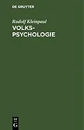E-Book (pdf) Volkspsychologie von Rudolf Kleinpaul
