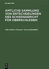 Fester Einband Pogl dy / Stellungnahmen von 