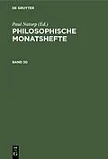 E-Book (pdf) Philosophische Monatshefte. Band 30 von Paul Natorp