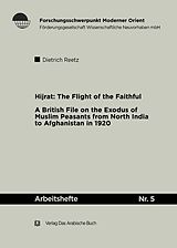 eBook (pdf) Hijrat: The Flight of the Faithful de Dietrich Reetz